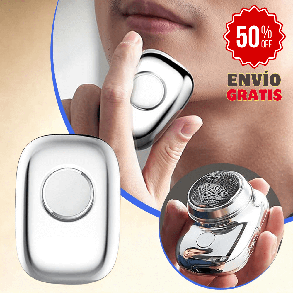 MINI AFEITADORA PORTATIL RECARGABLE