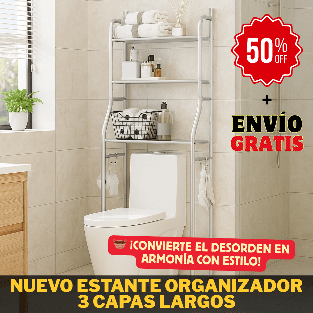 Estante Organizador 3 Capas Largos