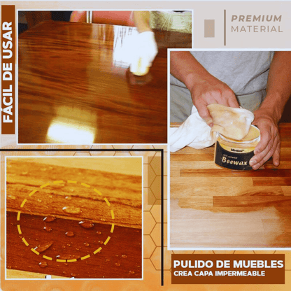 BEEWAX: CERA RESTAURADORA MADERA - 100 ML