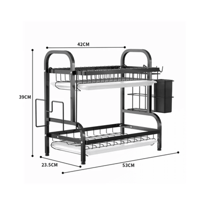Secador Escurridor Loza 2 Niveles