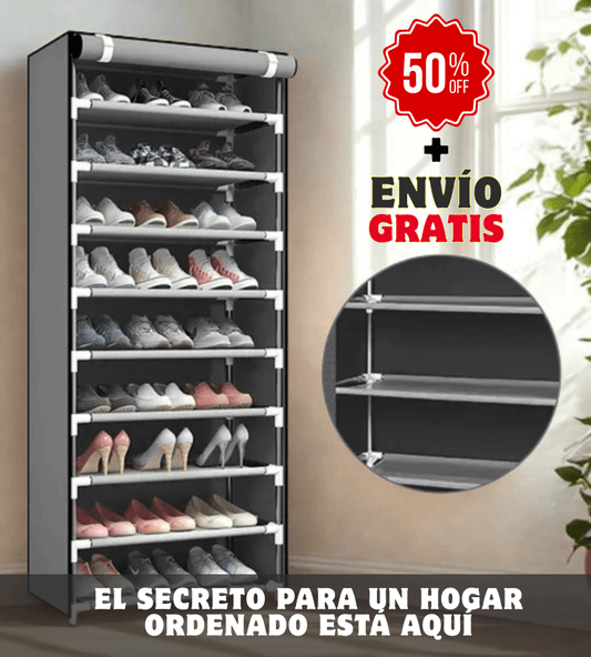 ZAPATERA - ORGANIZADOR MULTIUSO DE 10 NIVELES